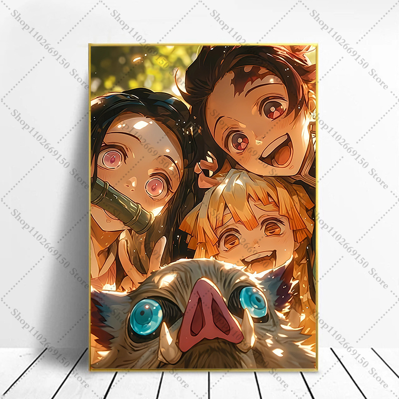 Home Decor Canvas - Anime Yaratıcı Resim Ev Dekor Aksesuarları