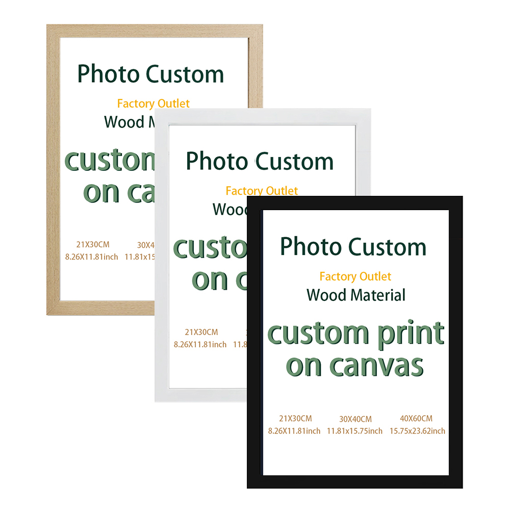 Home Decor For Birthday - Özelleştirilmiş tuval boyama artı fotoğraf çerçevesi,