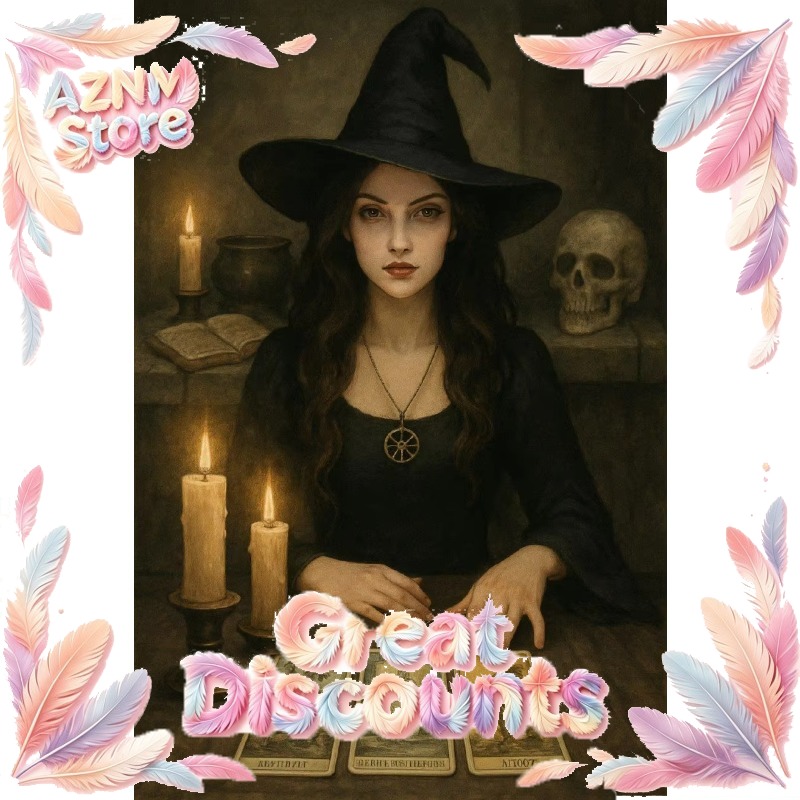 Home Decor Gothic - Karanlık Akademi Sanatı Cadı Sihirbazı Posteri