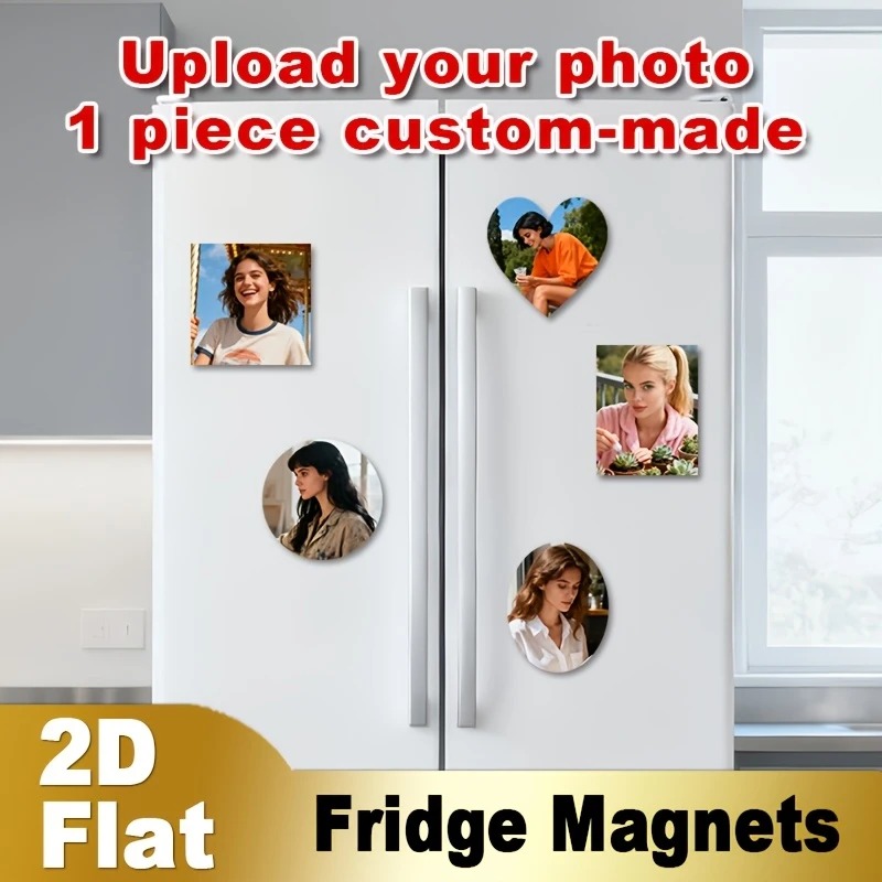 Home Decor For Birthday - Özel Fotoğraf Buzdolabı Magneti 2D Düz