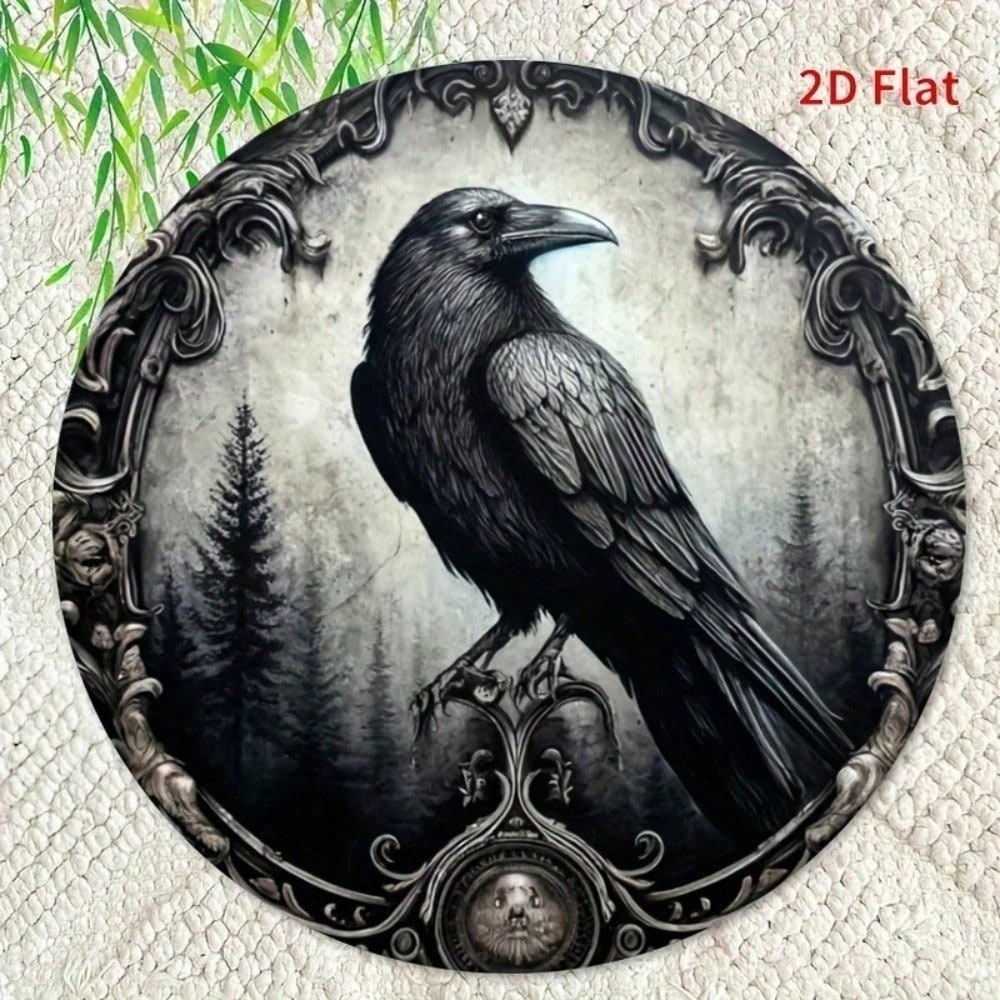 Home Decor Gothic - Vintage Gotik Alüminyum Duvar Sanatı 8x8