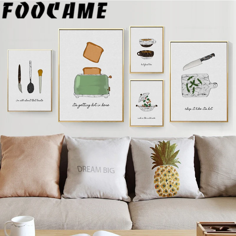 Home Decor Pt - Kek Tatlı Mutfak Posteri İskandinav Sanatı