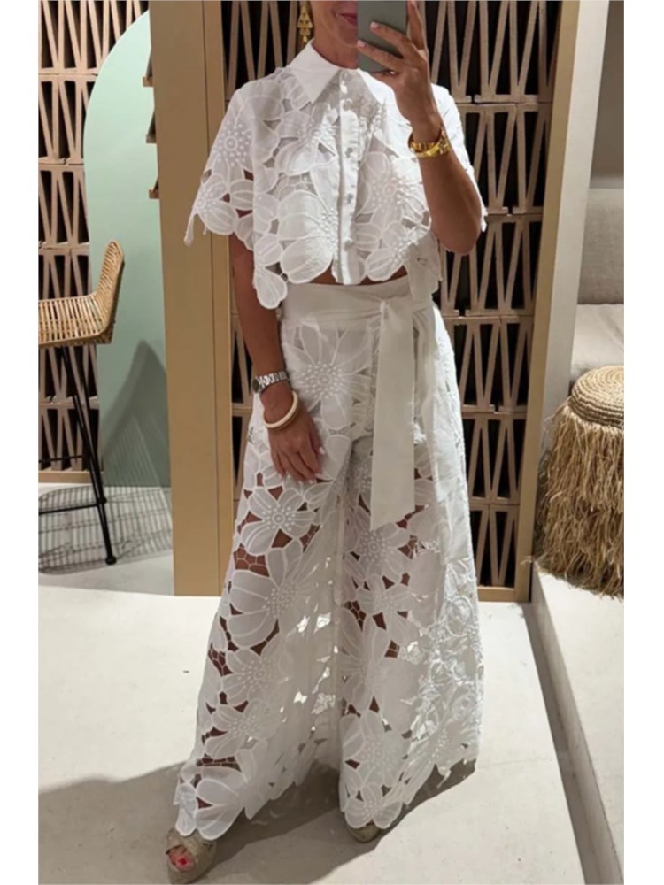 Home Decor Zara - Seksi Yaka Tek göğüslü Gömlek Üst