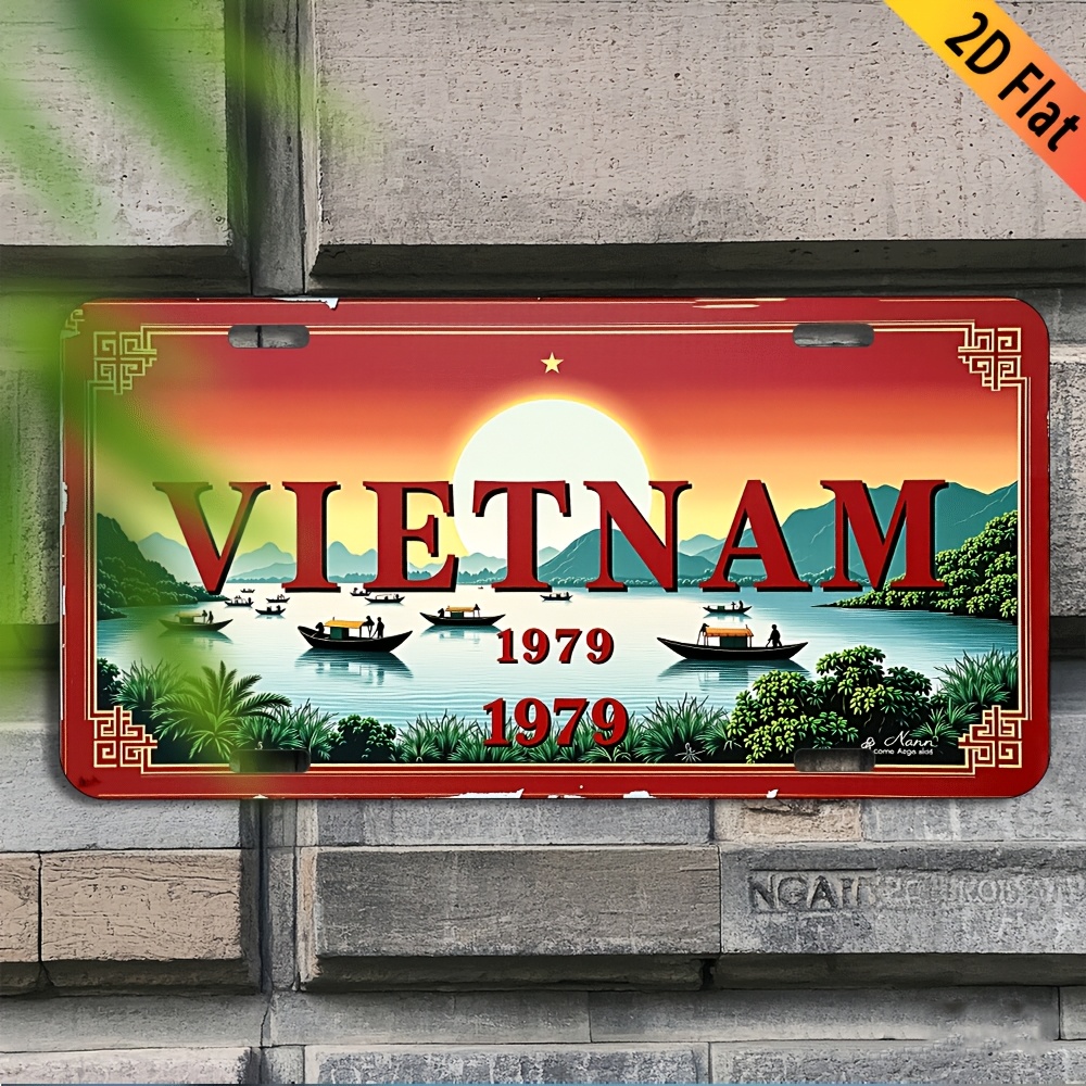 Vietnam 1979 Manzaralı Nehir M - Home Decor Vietnam incelemesi ve fiyatı