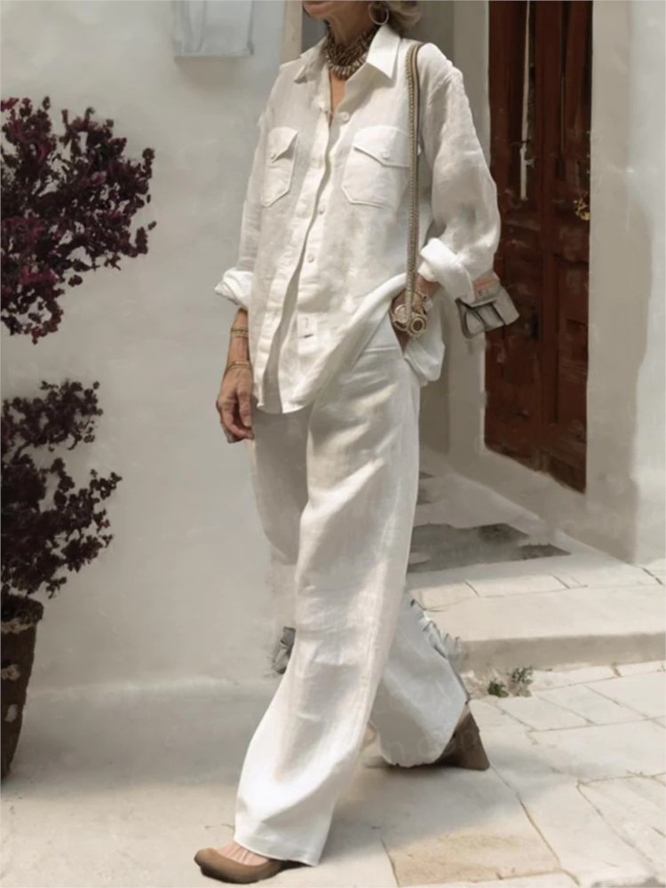 Moda Katı Pamuk Keten Gömlek 2 - Home Decor Zara incelemesi ve fiyatı