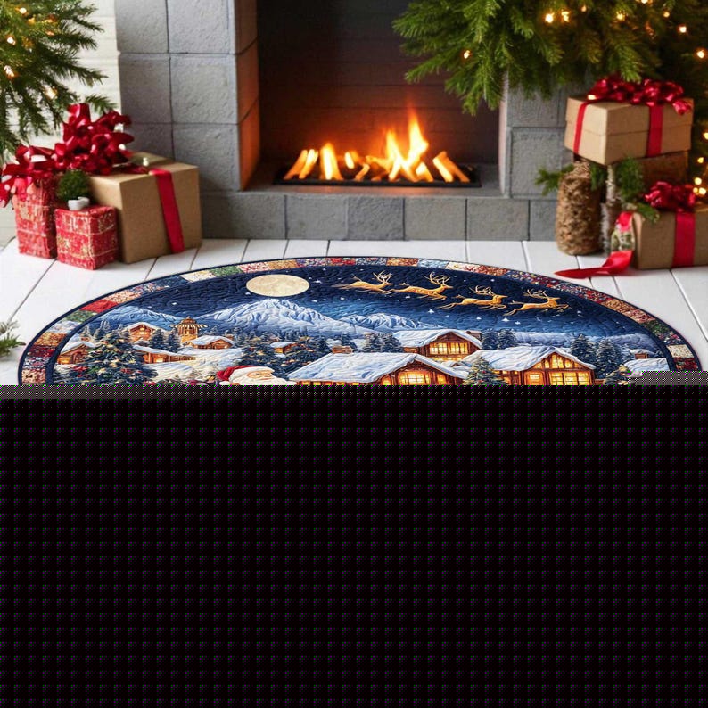 Noel Baba Kızağı Noel Yuvarlak - Home Xmas Decor Ideas incelemesi ve fiyatı