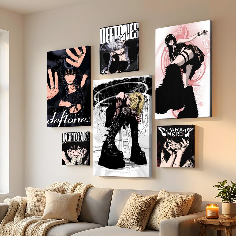 Y2K Gotik Anime Rock Kızı Çerç - Home Decor Gothic incelemesi ve fiyatı