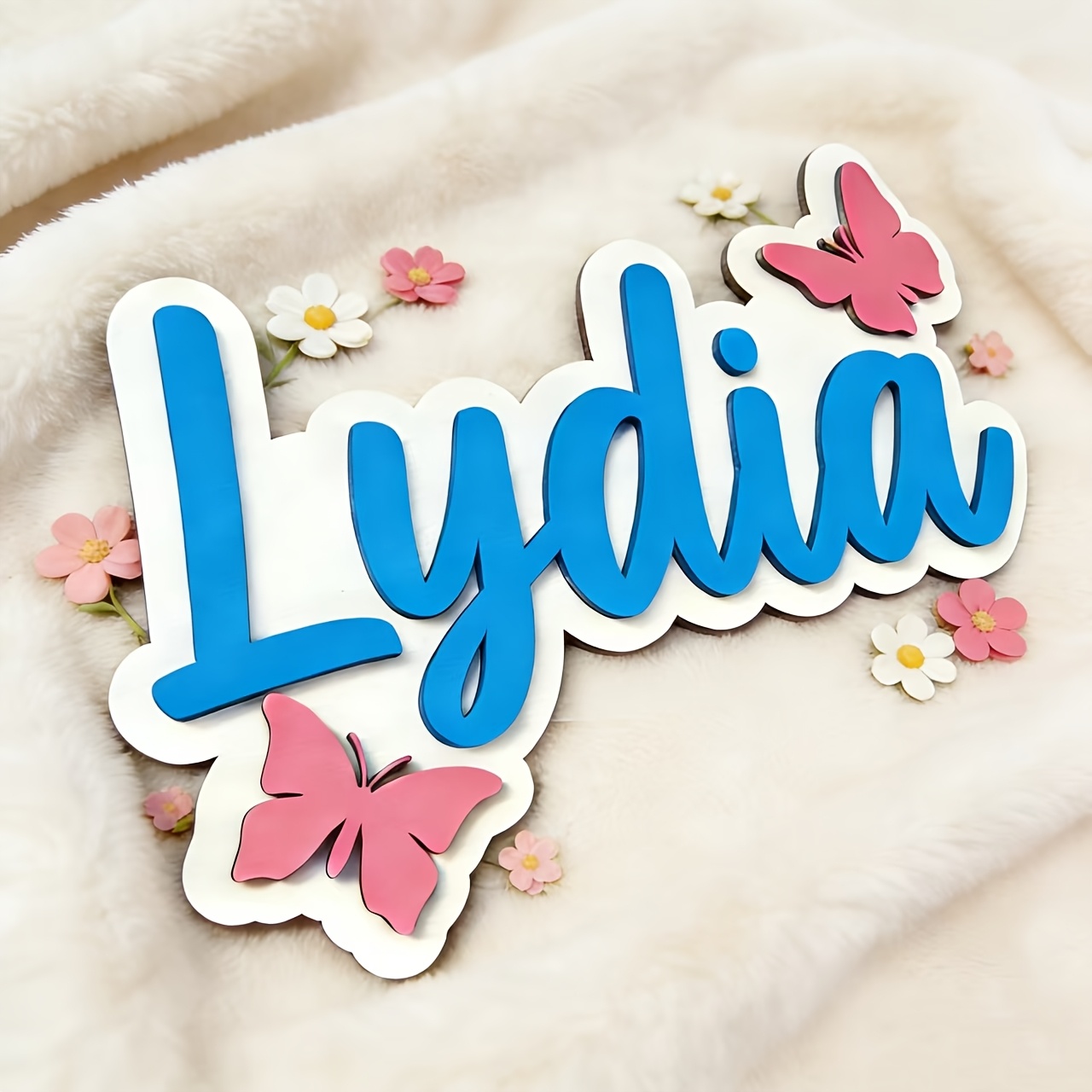 Kişiye Özel Mavi ve Pembe Kele - Home Decor For Birthday incelemesi ve fiyatı