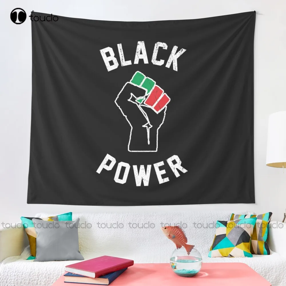 Siyah Güç Yumruk Goblen Goblen - Home Decor Website incelemesi ve fiyatı
