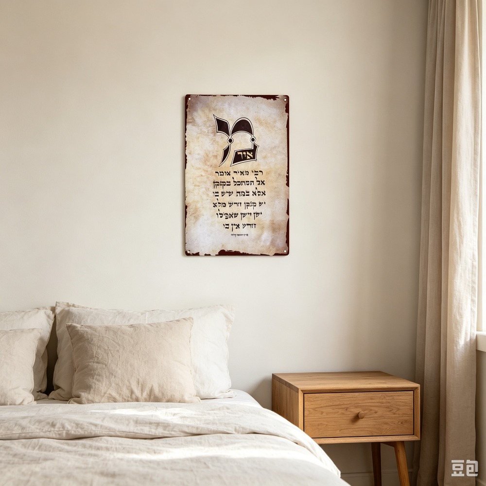 CIFBUY Vintage İbranice Tora Y - Home Decor Living Room incelemesi ve fiyatı