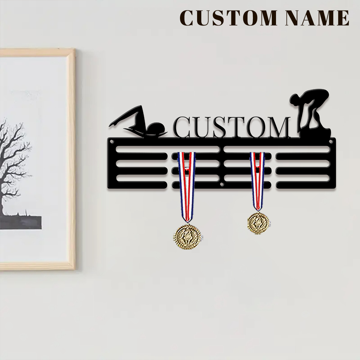 1 adet özel yüzme metal madaly - Home Decor For Birthday incelemesi ve fiyatı