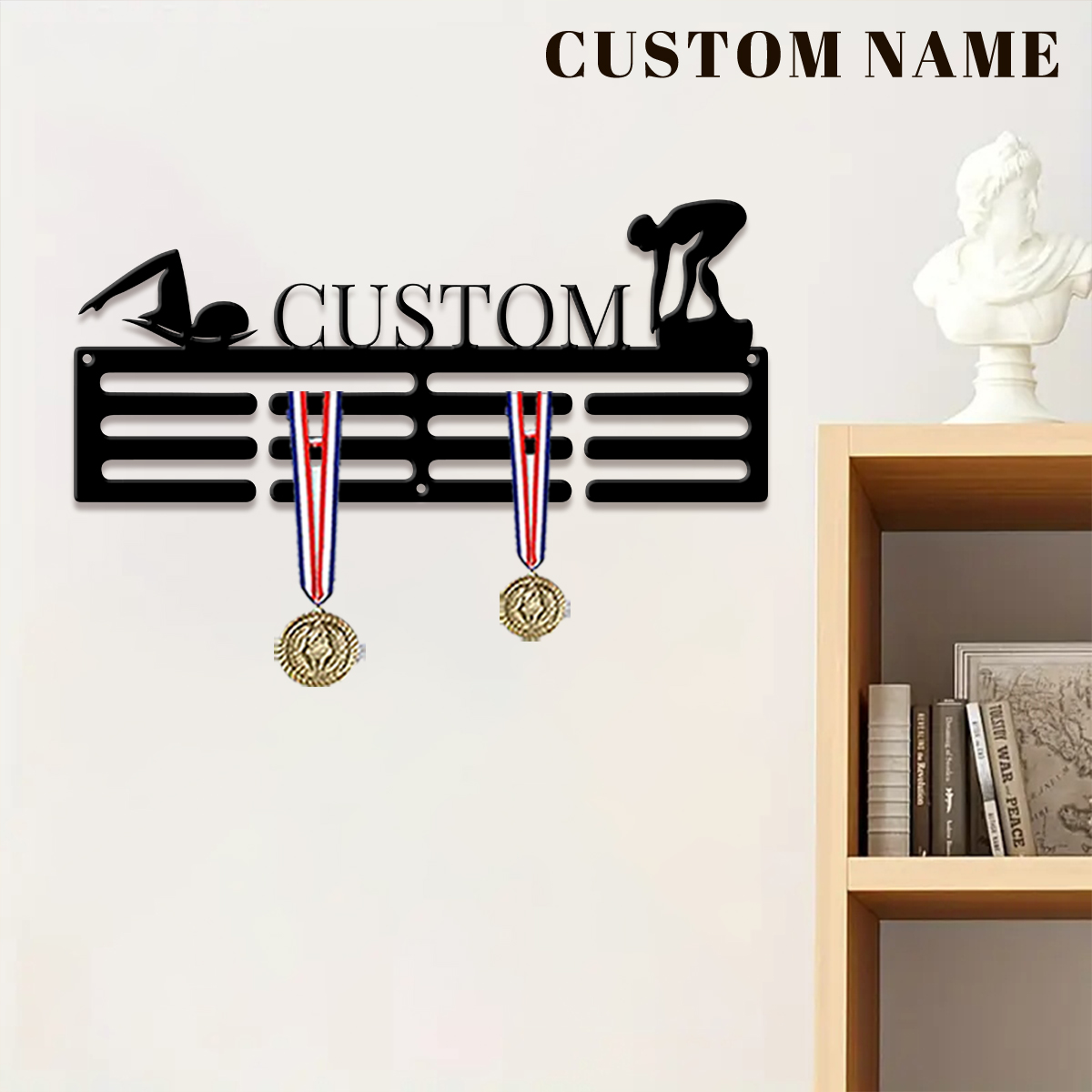 1 adet özel yüzme metal madaly - Home Decor For Birthday incelemesi ve fiyatı