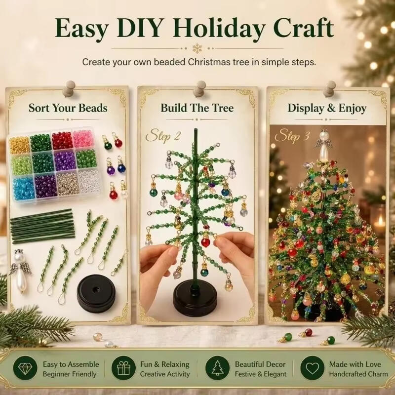 Kendin Yap Boncuklu Noel Süsle - Home Xmas Decor Ideas incelemesi ve fiyatı