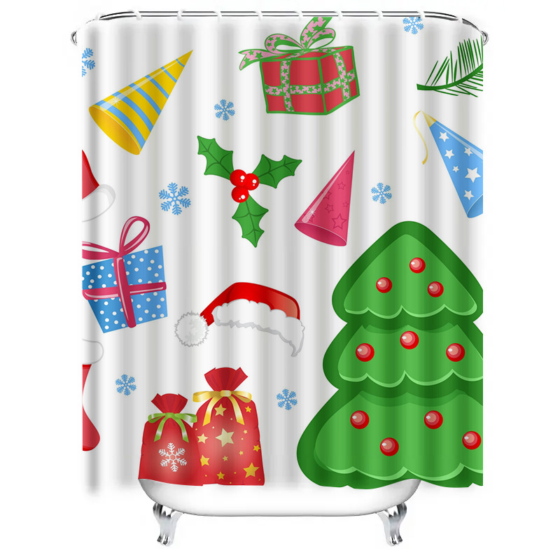 TU Duş Perdesi Noel Orman Geyi - Home Xmas Decor Ideas incelemesi ve fiyatı