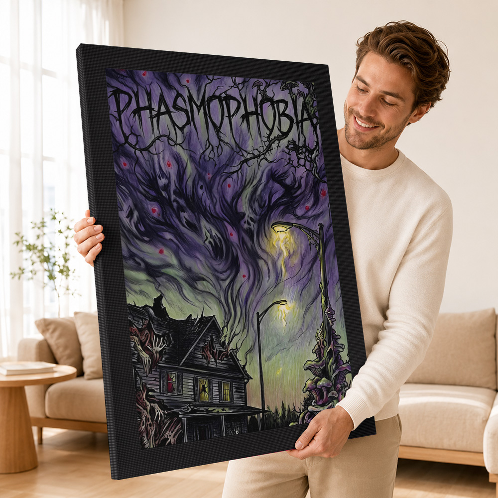 Fazmofobi Korku Evi Sanat Eser - Home Decor Gothic incelemesi ve fiyatı