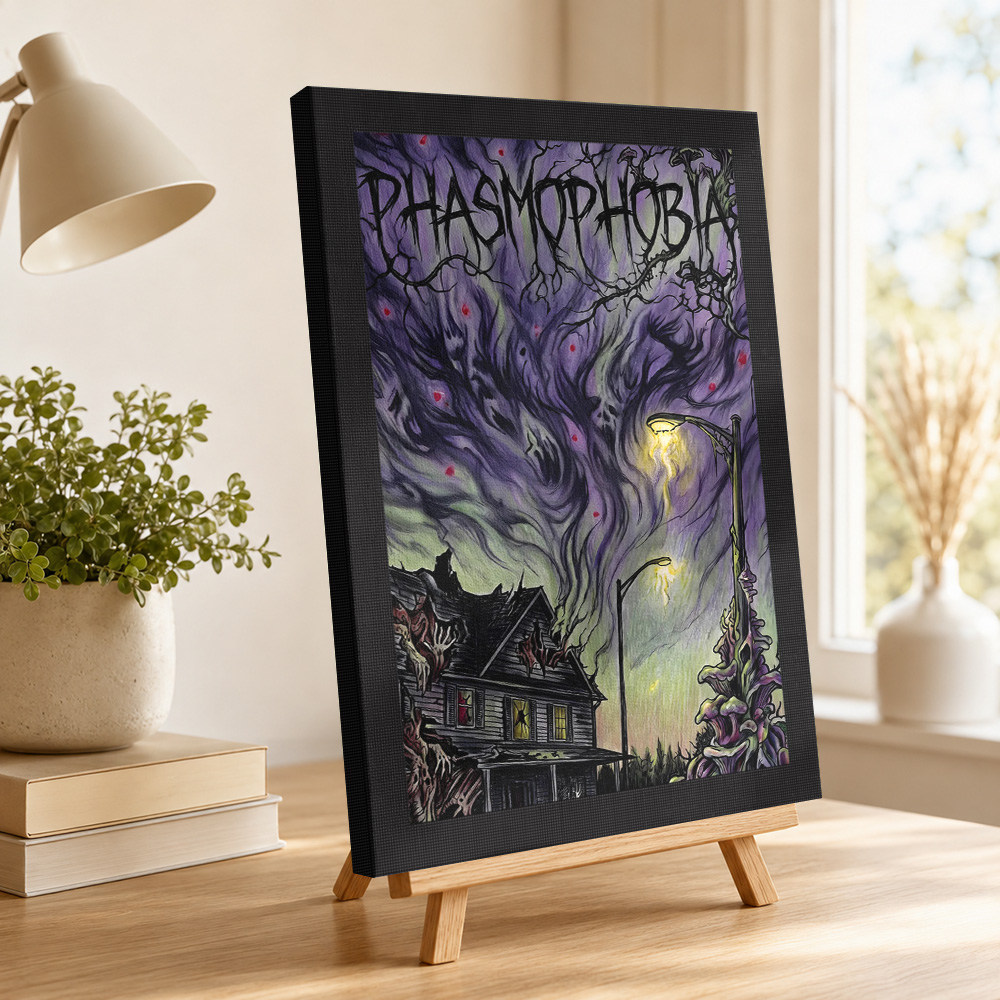 Fazmofobi Korku Evi Sanat Eser - Home Decor Gothic incelemesi ve fiyatı