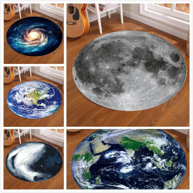 Galaxy Toprak Ay Yuvarlak Halı - Home Decor Under 100 incelemesi ve fiyatı
