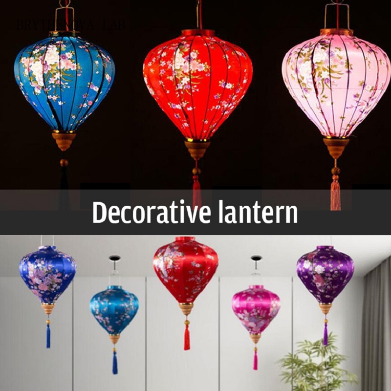 Vintage İpek Fenerler 12 inç V - Home Decor Vietnam incelemesi ve fiyatı