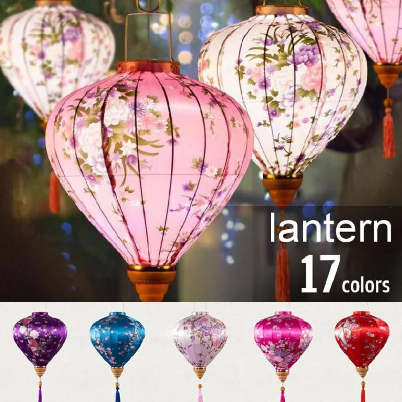 Vintage İpek Fenerler 12 inç V - Home Decor Vietnam incelemesi ve fiyatı