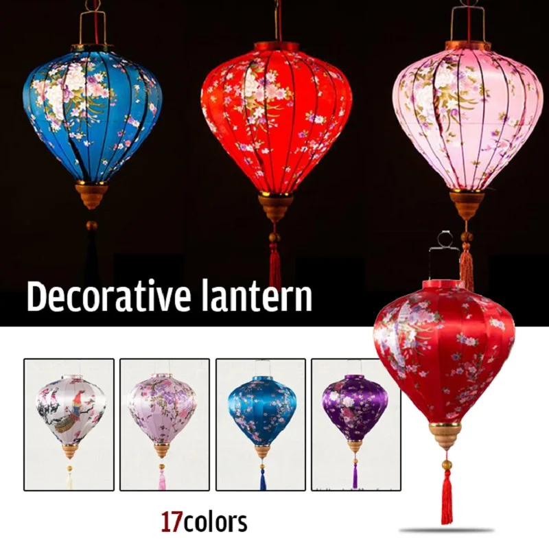 Vintage İpek Fenerler 12 inç V - Home Decor Vietnam incelemesi ve fiyatı