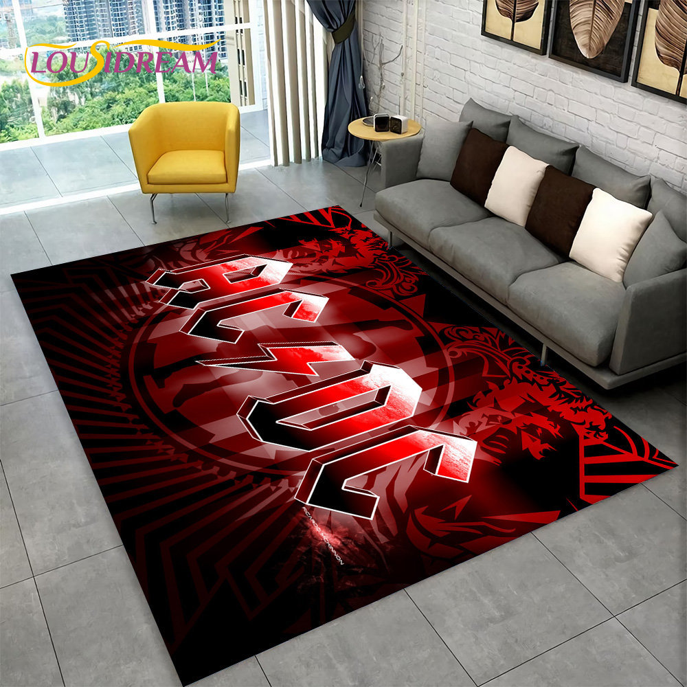 AC/DC Rock Band Alan Halısı Bü - Home Decor Under 100 incelemesi ve fiyatı