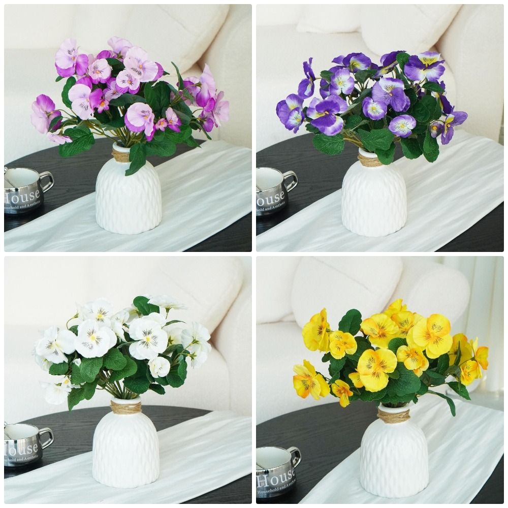 30 cm Yapay Hercai Menekşe Çiç - Home Decor For Birthday incelemesi ve fiyatı