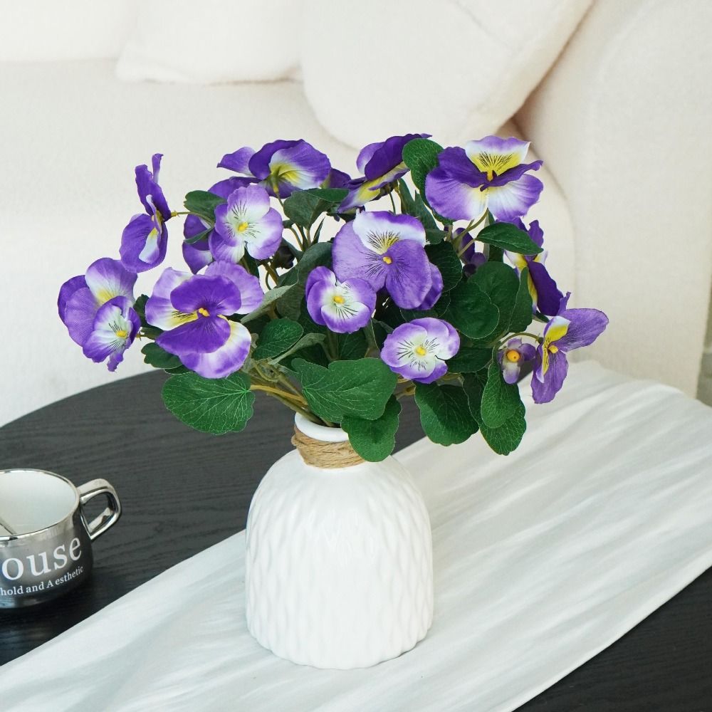 30 cm Yapay Hercai Menekşe Çiç - Home Decor For Birthday incelemesi ve fiyatı