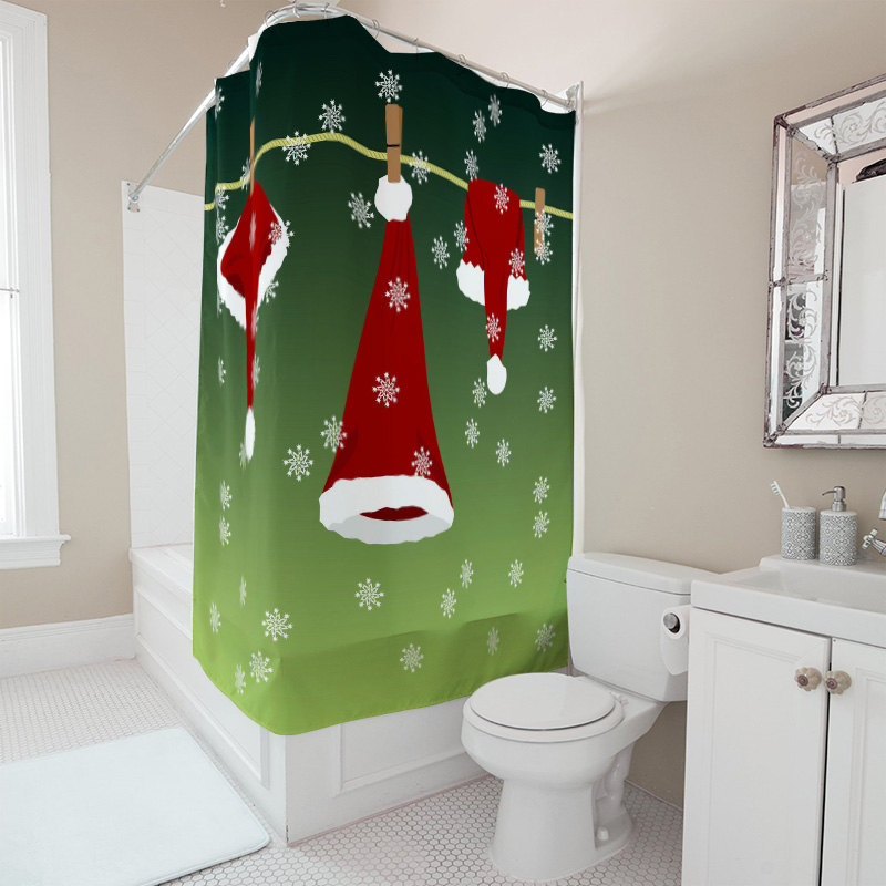 TU Festival Noel Duş Perdesi K - Home Xmas Decor Ideas incelemesi ve fiyatı
