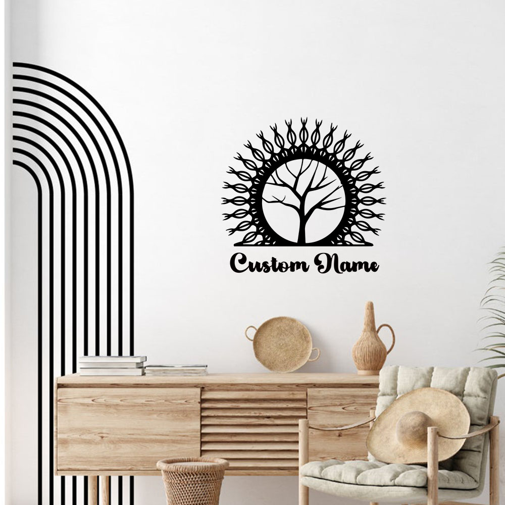 1 adet yaratıcı solmuş ağaç öz - Home Decor Wall Tiles incelemesi ve fiyatı