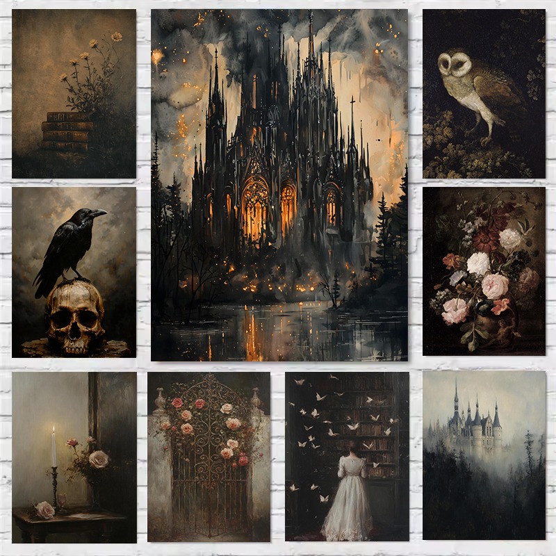 Koyu Akademi Antik Gotik Kale  - Home Decor Gothic incelemesi ve fiyatı