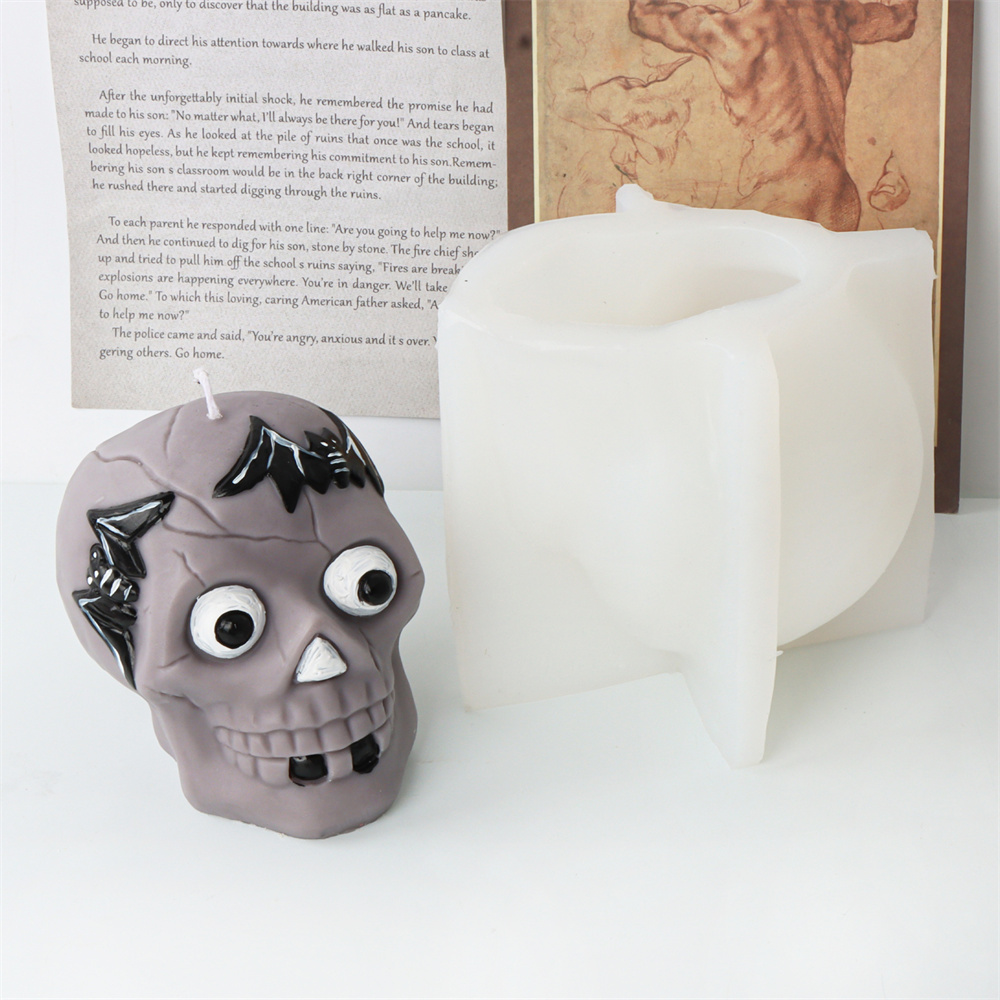 Yığılmış 3D Kafatası Silikon M - Home Decor Gothic incelemesi ve fiyatı