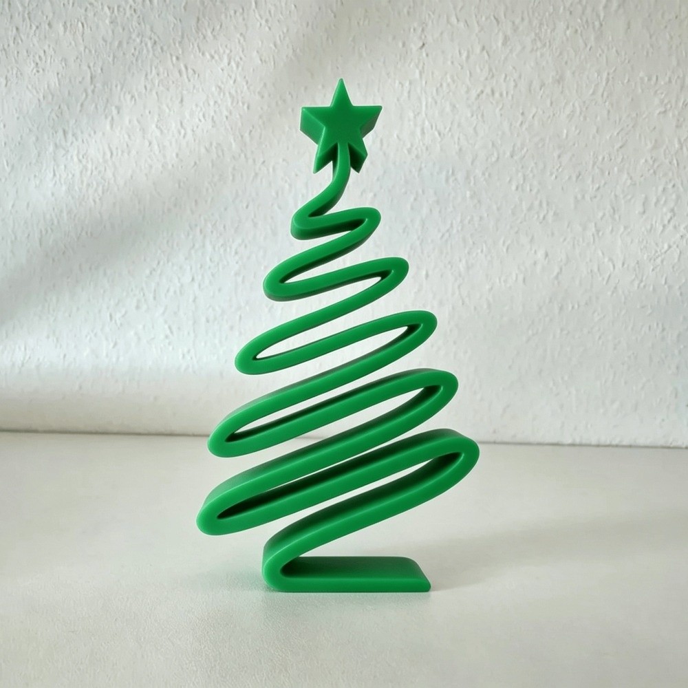 3D Baskılı Noel Figürü Spiral  - Home Xmas Decor Ideas incelemesi ve fiyatı